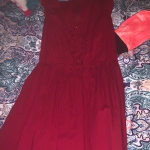 Maroon dress